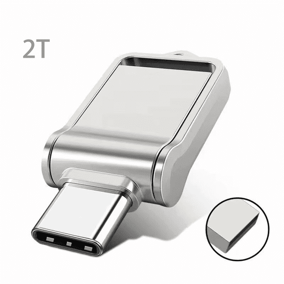Dual Flash Drive 2T/1869G ,USB3.0 Go USB Type-C Thumb Drive for PC,Laptop,USB C Devices.