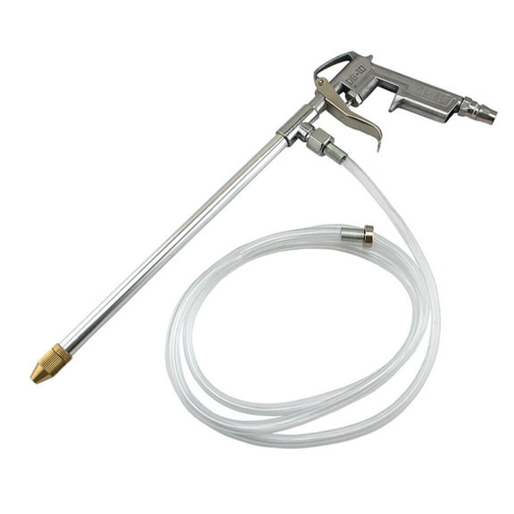 Dual Usage Air Compressor Duster Blower Water Gun with Water Tube Straight Nozzle