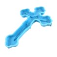 thumbnail image 1 of Dual-Use Cross Silicone Mold Food Grade, Not Sticky, Reusable Baking Tool, DIY Making, Handmade 3D Candle Cake Baking Mold, Wall Decoration Baking Accessories, 1 of 8