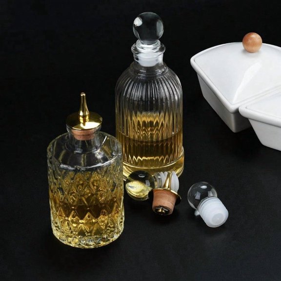 Dual-Use Plastic Liquid Dispenser Bottle, Refillable Storage Container & Decorative Flower Vase for Home Kitchen Bathroom