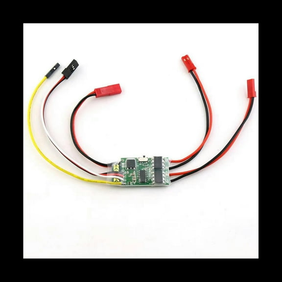 Dual Way Brushed Esc 2S-3S 5A Esc Speed Control for Rc Model Boat Tank 130 180 Brushed Motor Spare Parts
