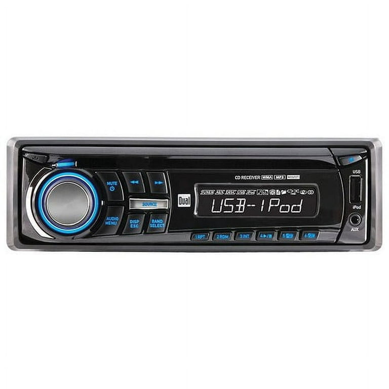 Dual XDMA350 CD Radio AM/FM, AUX Stereo Player, with iPod/Phone