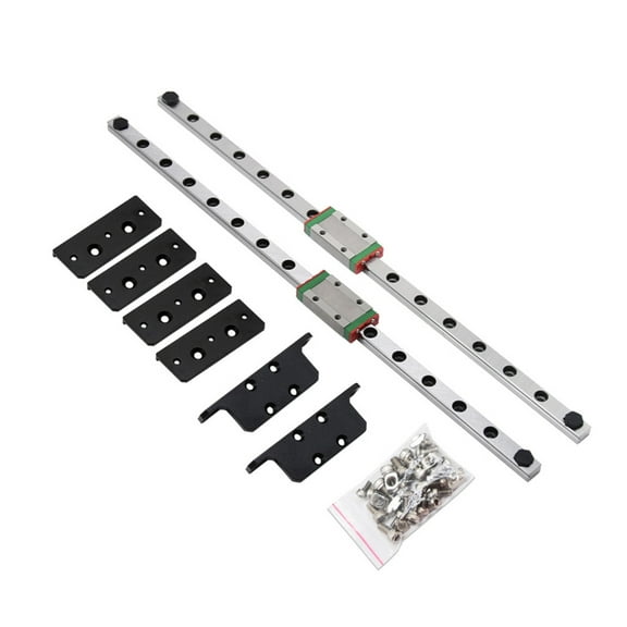 Dual Y Axis Linear Guide Upgraded Kit Double Guide Rails MGN9H for Ender3 S1/Ender3 S1 Pro 3D Printer Replacement Part