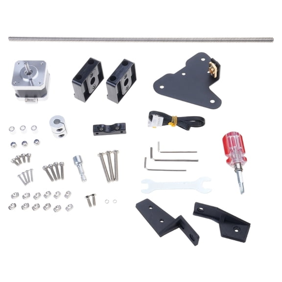 Dual Z Axis Lead Screw Upgrade Kit 42-34 Stepper Motor 365mm T8 Lead Screw for Ender-3 Ender-3S Ender-3 Pro 3D Printer