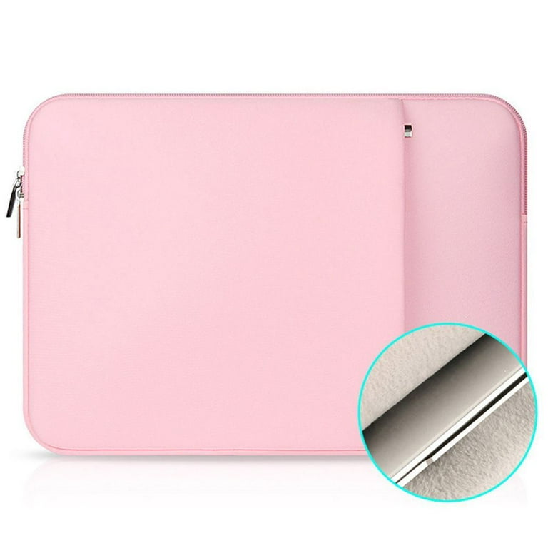 Dual Zipper Universal Waterproof Pouch Laptop Case Bag Sleeve Notebook Cover PINK 15.6 INCH Walmart