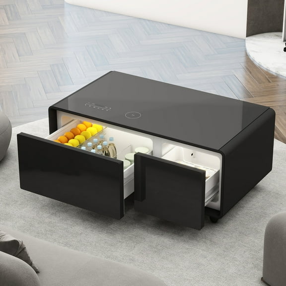 Dual-Zone Refrigerated Drawers / Ideal for Gatherings at Home / Keep Snacks & Drinks Perfectly Chilled
