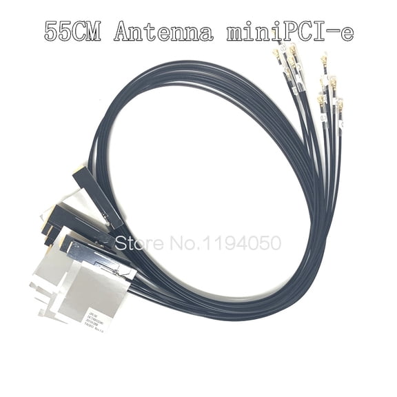 Dual band extended antenna with cable for wifi pcie desktop network wlan card use with wireless wifi adapter / router / ap