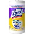 thumbnail image 1 of Dual-effect disinfecting wipes, multi-surface antibacterial wipes for disinfection and cleaning, citrus scent, 75 count, 1 of 4