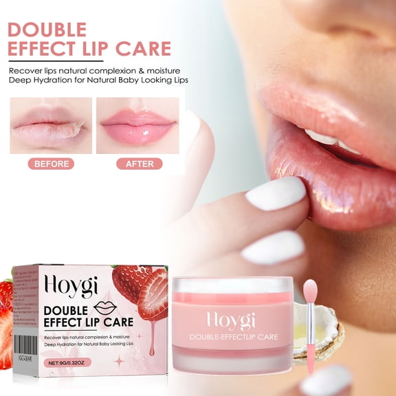 Dual-effect moisturizing lip balm for lip moisturizing, preventing dryness, removing dead skin, softening, and reducing lip lines lip balm