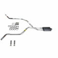 thumbnail image 1 of Dual exhaust 2.25 pipe Flowsound Muffler RC Tip Corner exit Fits Dakota 87-96, 1 of 1