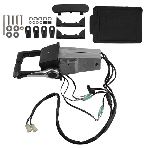 Dual mounted outboard remote control box Fits for Yamaha 704 704-48207-22