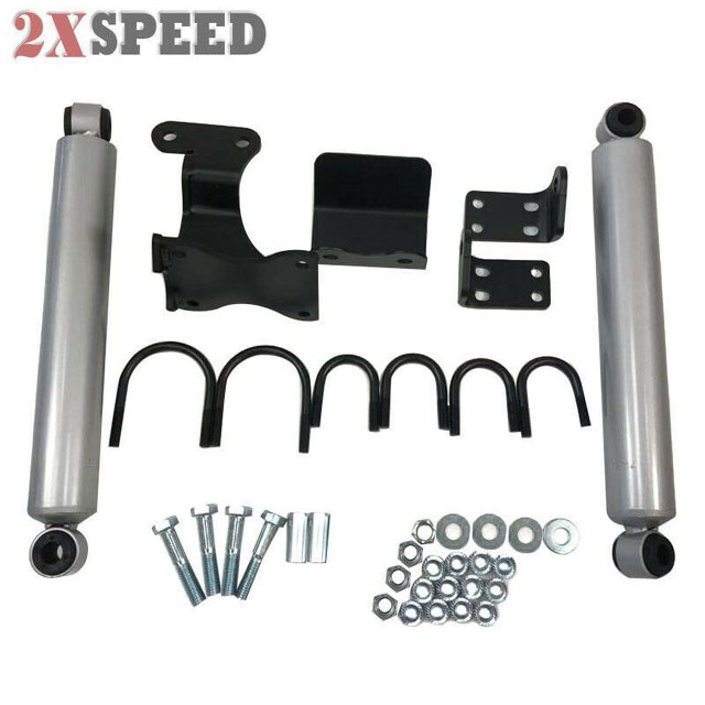 Dual performance Cylinder Steering Stabilizer 0519 Ford F250 F350