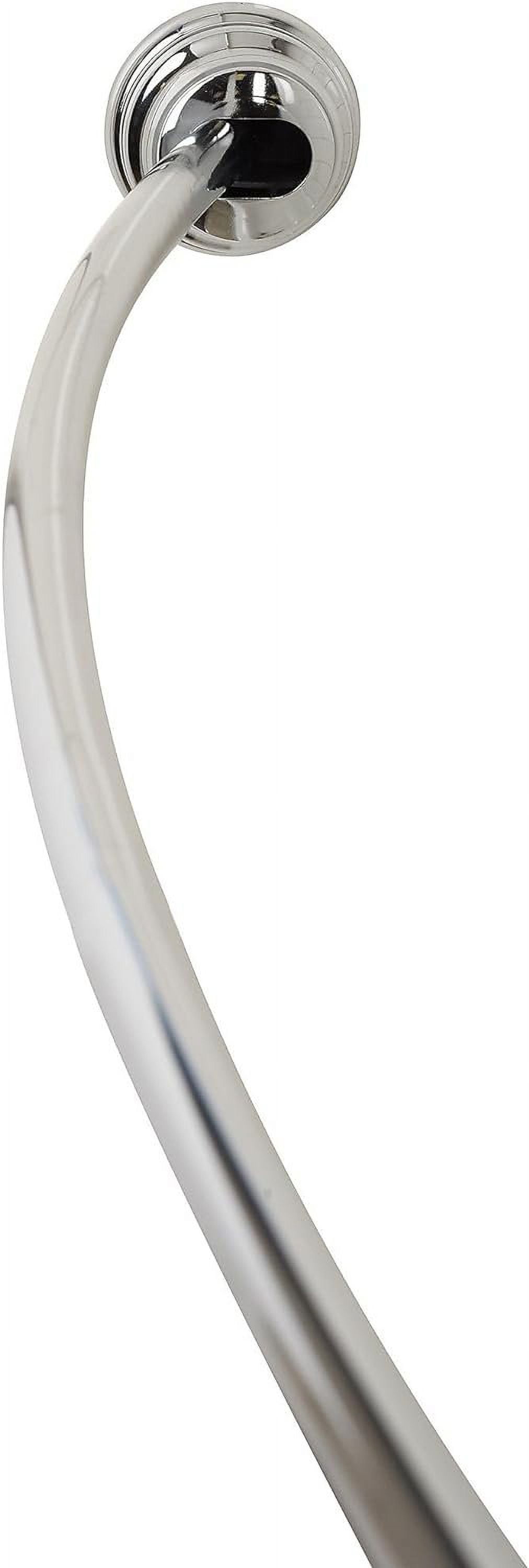 Chequer Rod Zenna Home DualMount Curv SHWR Rod — Residential Use, Standard ...