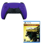 DualSense Controller in Purple with Rainbow Six Extraction