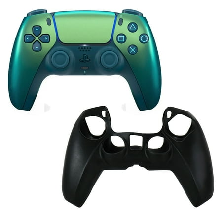 DualSense Controller in Teal with Silicone Sleeve