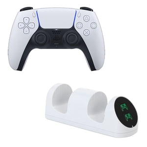 Control DualSense con base de carga