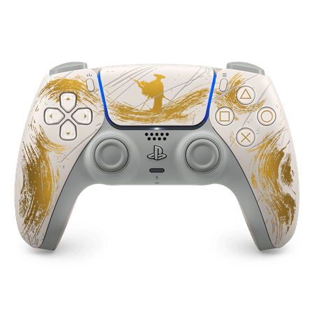 Sony Interactive Entertainment - DualSense® Wireless Controller – Ghost of Yōtei™ Gold Limited Edition - White