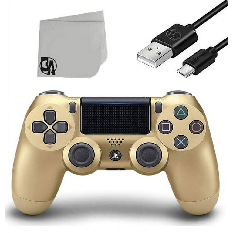 DualShock PlayStation 4 Wireless Gold Controller with Charging