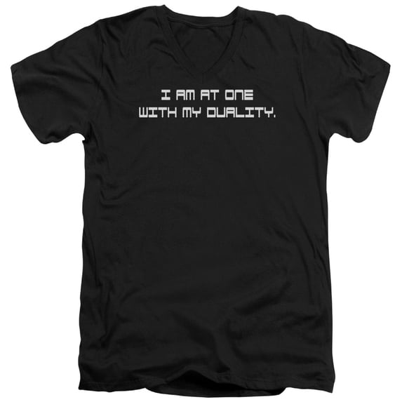 - Duality - Slim Fit V Neck Shirt - Large