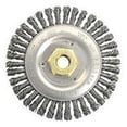 thumbnail image 1 of Dually  6 x 0.023 x 0.62 in. STB-630 Stainless Steel Wheel Brush - 11 UNC Cender Hole - Pack of 5, 1 of 1