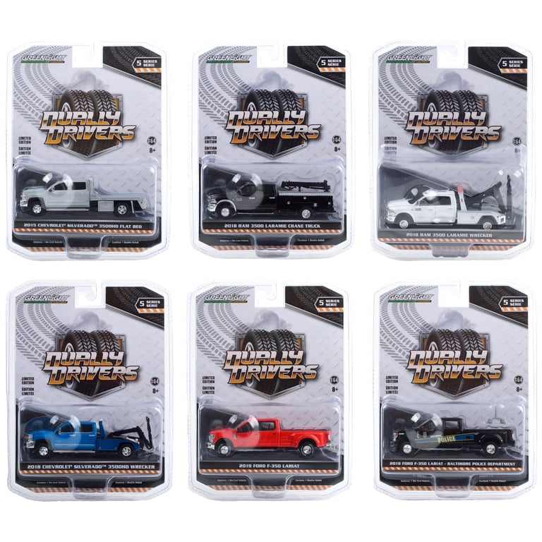 Greenlight Dually Drivers Trucks Series 5 Diecast Model Cars 1/64