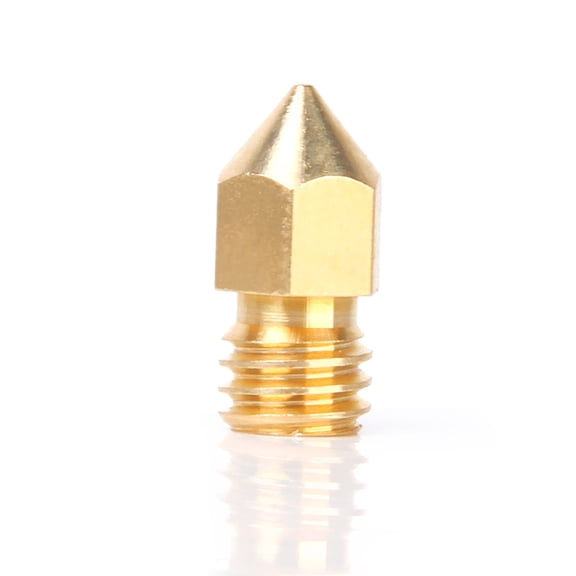 Dualoai 0.3mm Copper Extruder Nozzle Print Head for MK8 3D Printer