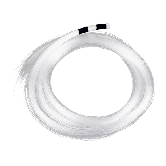 Dualoai 0.75mm 2M MMA Plastic End Glow Optical Fiber for Home Bar Decoration 300Pcs