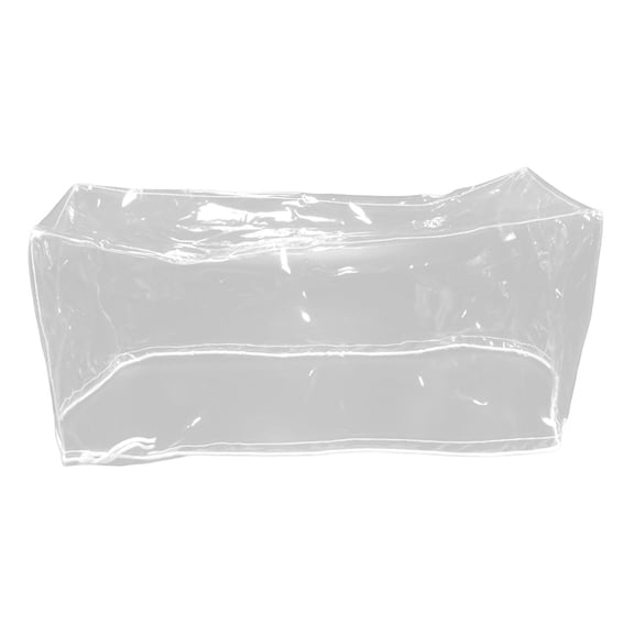 Dualoai 1/10 Clear Dust Cover PVC Dustproof Cover for 1/10 RC Crawler SCX10 III TRX4