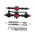 thumbnail image 1 of Dualoai 1/12 RC Front Rear Axle Assembly RC Car Accessory for MN78 MN82 RC Car Model black, 1 of 9