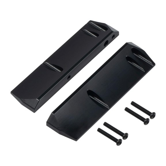 Dualoai 1/18 RC Crawler Rock Sliders Chassis Protector Side Plate for TRX4M Defender