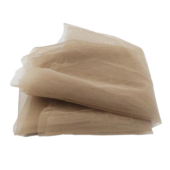 Dualoai 1 Yard Lace Net for Making Lace Wig Foundation Hairnet Accessories Weaving Tools