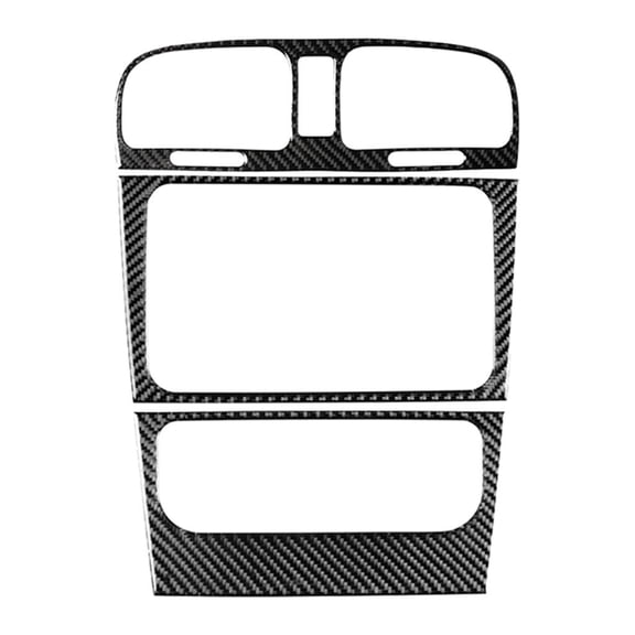 Dualoai 1 set Car Console Air Outlet CD Panel Cover Trim For VW Golf 6 MK6 GTI 2008-2012