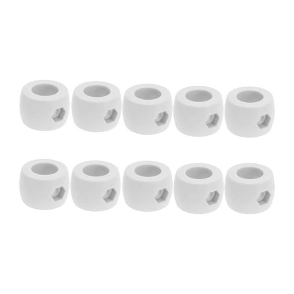 Dualoai 10 Pieces Table Football Goal Bar Enhanced Experience Goalkeeper Side
