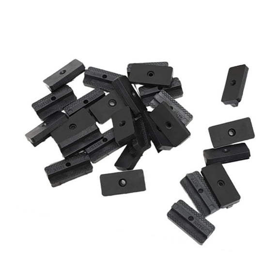 Dualoai 100 Pieces Decking Fasteners Portable Easy to Install Composite Boards Clips