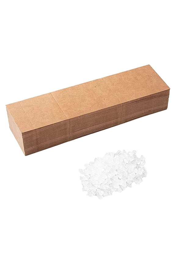 100 Pieces Earring Display Card Earring Card Holder Tags for Earring Selling