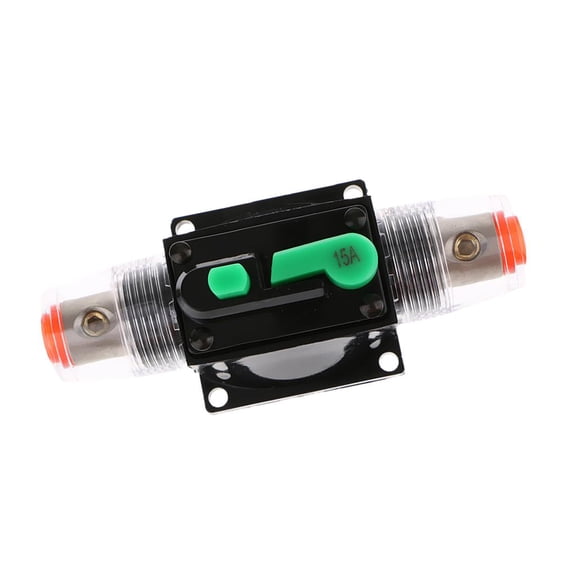 Dualoai 10A 15A 20A 30A 40A 50A 60A 80A 100A Car Audio Circuit Breaker Kill Switch - 15A
