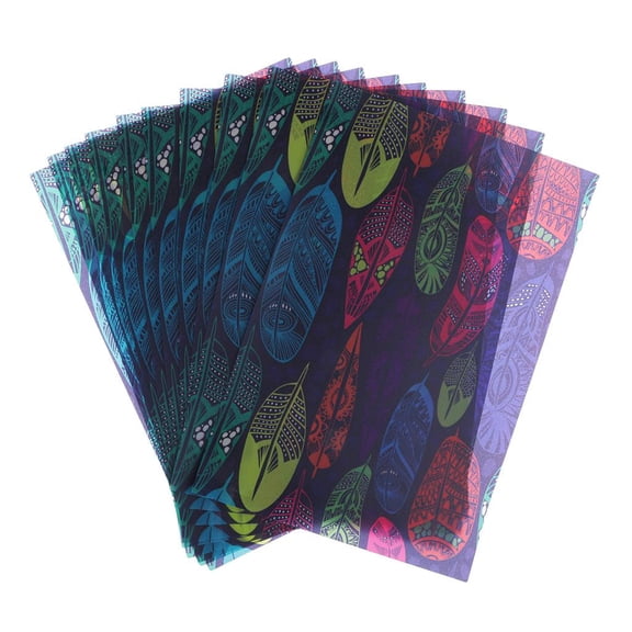 Dualoai 10Pieces Wax Paper Sheet Handmade Candy Chocolate Packaging Soap Wrapping Paper