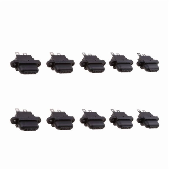 Dualoai 10X 30A Amp Auto Blade Standard Fuse Holder Box Set Car Boat Truck W/ Cover