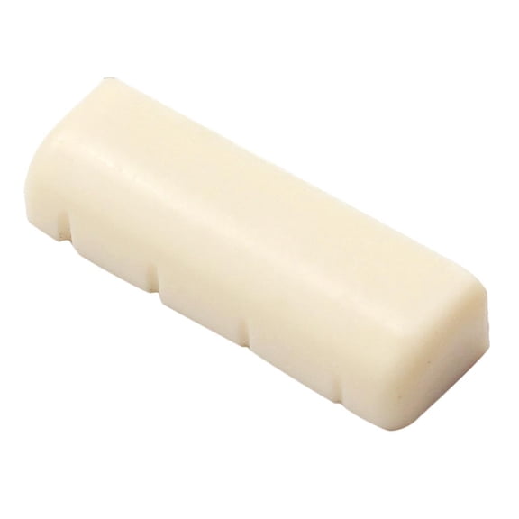 Dualoai 10pcs Cream Bone Banjo Top Nuts Four String for DIY Banjo Accessory 3068mm