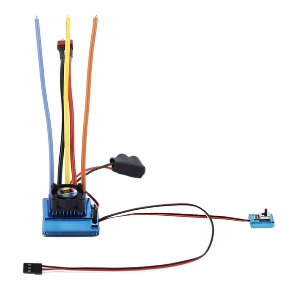 Dualoai 120A 2-3s ESC Speed Controller Mini Flight Controller For 1/8 1/10 RC Car