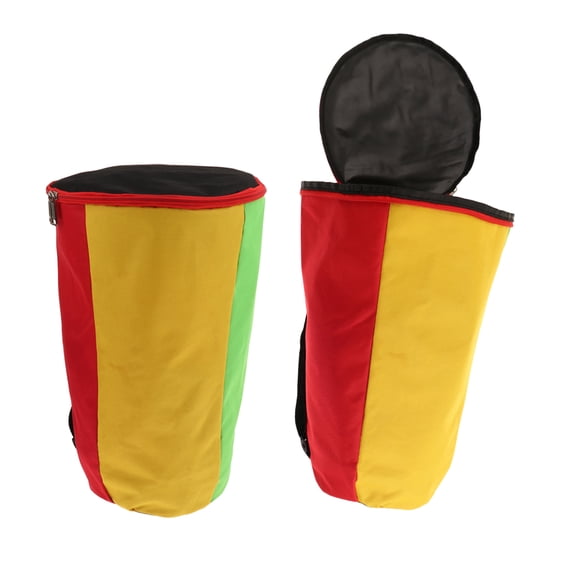 Dualoai 13&12 Inch Waterproof Canvas Djembe Drum Gig Bag For Percussion Instrument Parts