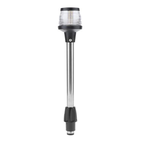 Dualoai 13'' DC 12-24V Marine All-Round LED Anchor Light Stern 360 degree LED Navigation Boat