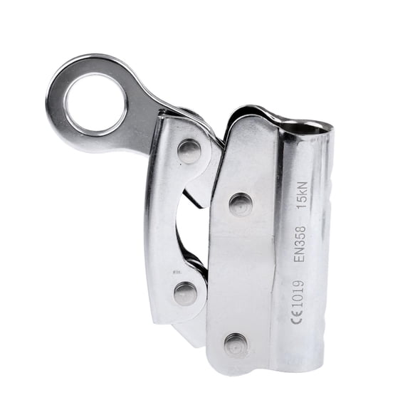 Dualoai 15KN Safety Outdoor Rock Climbing Caving Arborist /8'' Rope Grab with 21 Fall