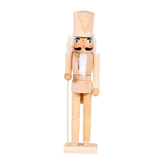 Dualoai 15inch Christmas Nutcracker Christmas DIY Nutcracker Figure for Festive Home