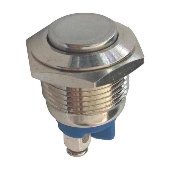 Dualoai 16mm Metal Push Button Switch, High Temperature Resistance and Waterproof