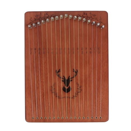 Dualoai 17 String Lyre Harp Beginner Party Professional Learning Kids Adult Portable