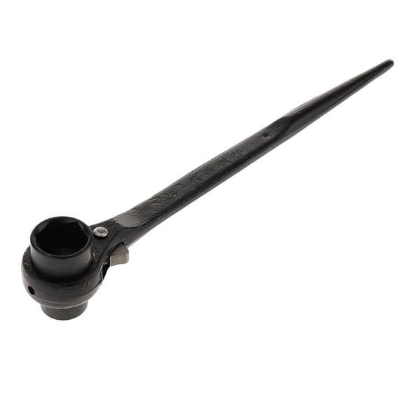 Dualoai 19-24mm Scaffolding Podger Spanner Ratcheting Socket Wrench Inner Hexagon, Heavy
