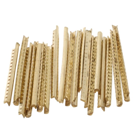 Dualoai 19Pcs Classical Acoustic Guitar Fret Wire Fretwire Set 2.2mm Brass guitar Tools