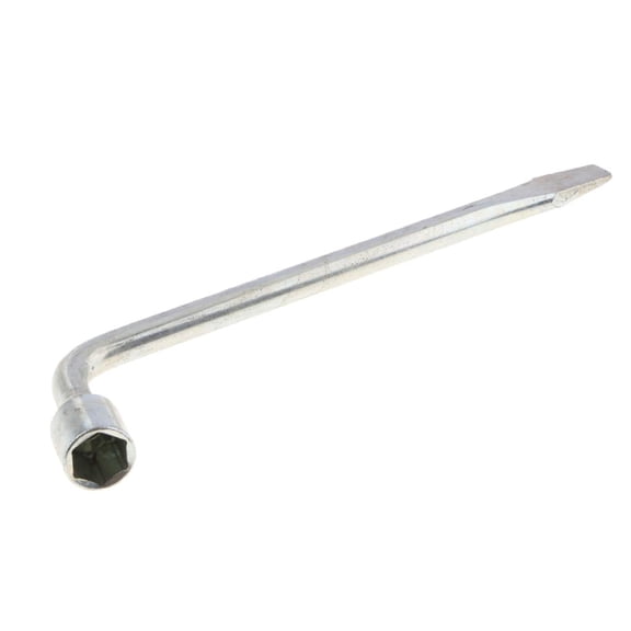 Dualoai 19mm Stainless Steel Wheel Lug Nut Wrench Car Truck Brace Tire Hex Key Socket ,