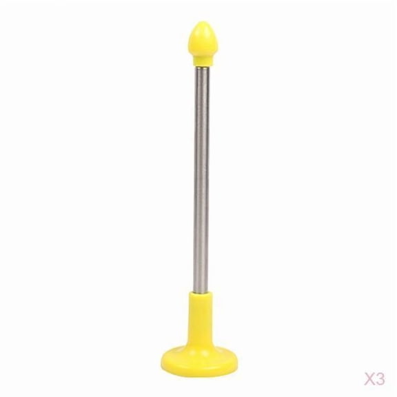 Dualoai 1pc Golf Magnet Lie Angle Tool Training Aid Sticks Swing Trainers Yellow